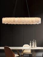 Vodore Chandelier of Luxury in Alabaster - Kingsley Beaumont