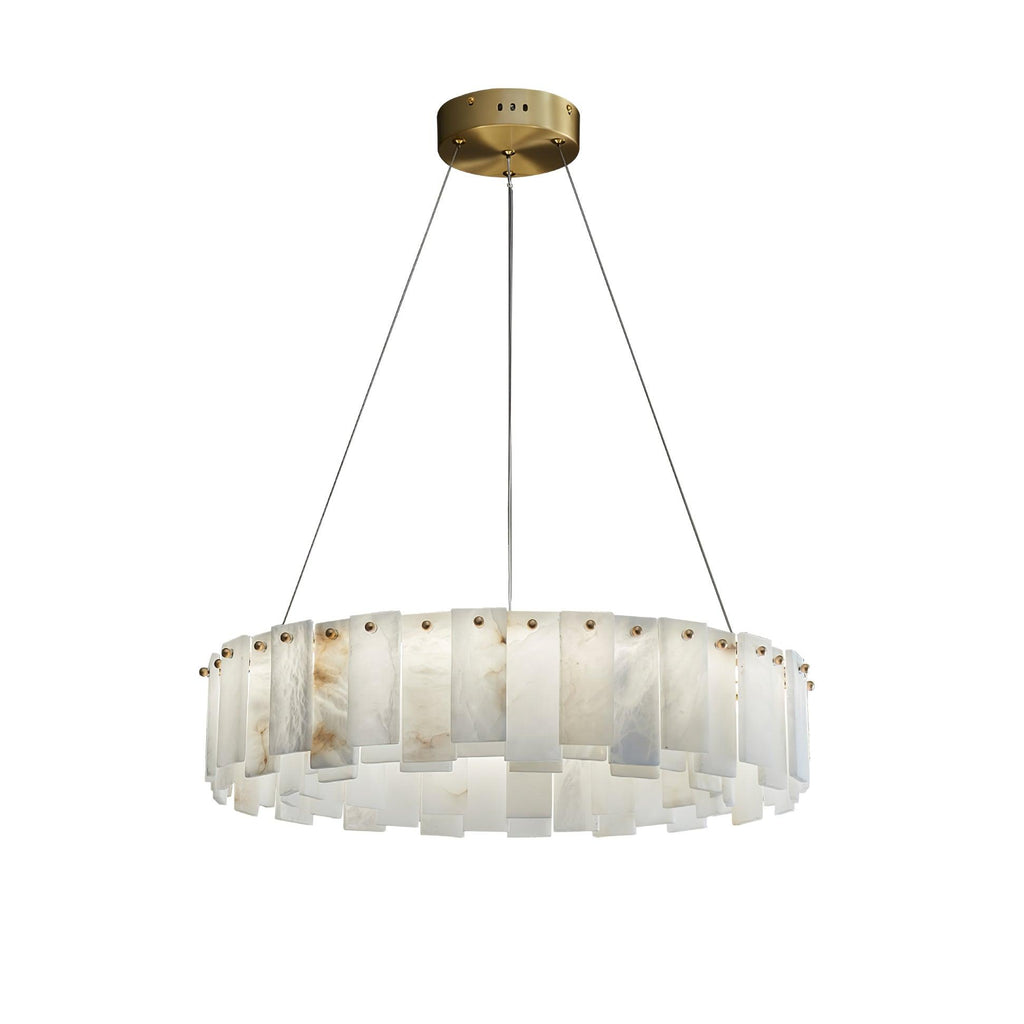 Vodore Chandelier of Luxury in Alabaster - Kingsley Beaumont
