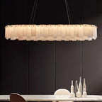 Vodore Chandelier of Luxury in Alabaster - Kingsley Beaumont