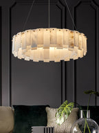 Vodore Alabaster Pendant Light Chandelier