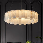 Vodore Chandelier of Luxury in Alabaster - Kingsley Beaumont