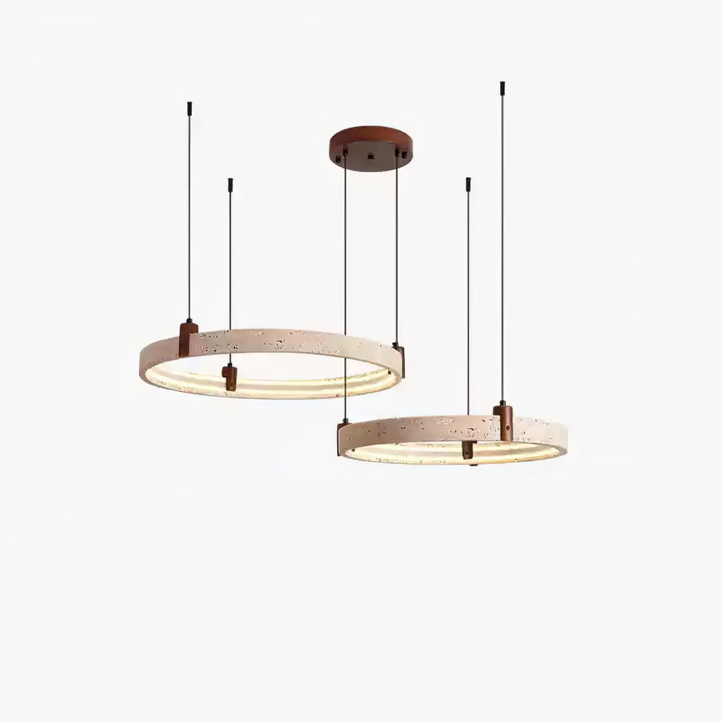 Orvinir Travertine Chandelier