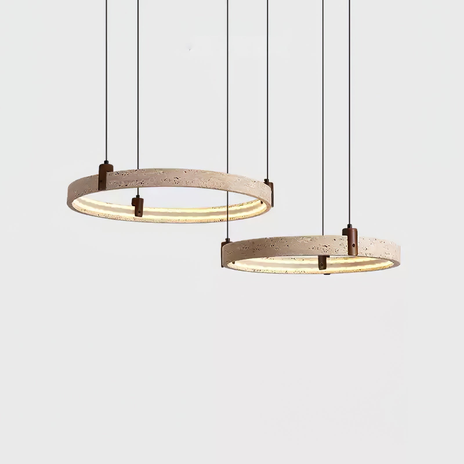 Orvinir Travertine Chandelier