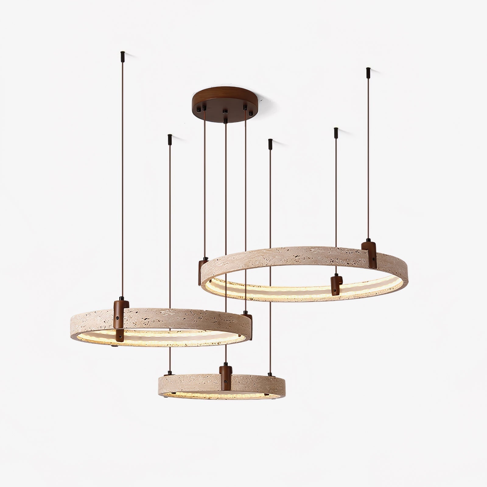 Orvinir Travertine Chandelier