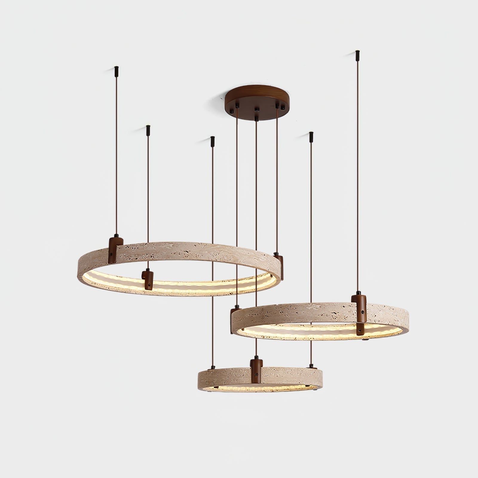 Orvinir Travertine Chandelier