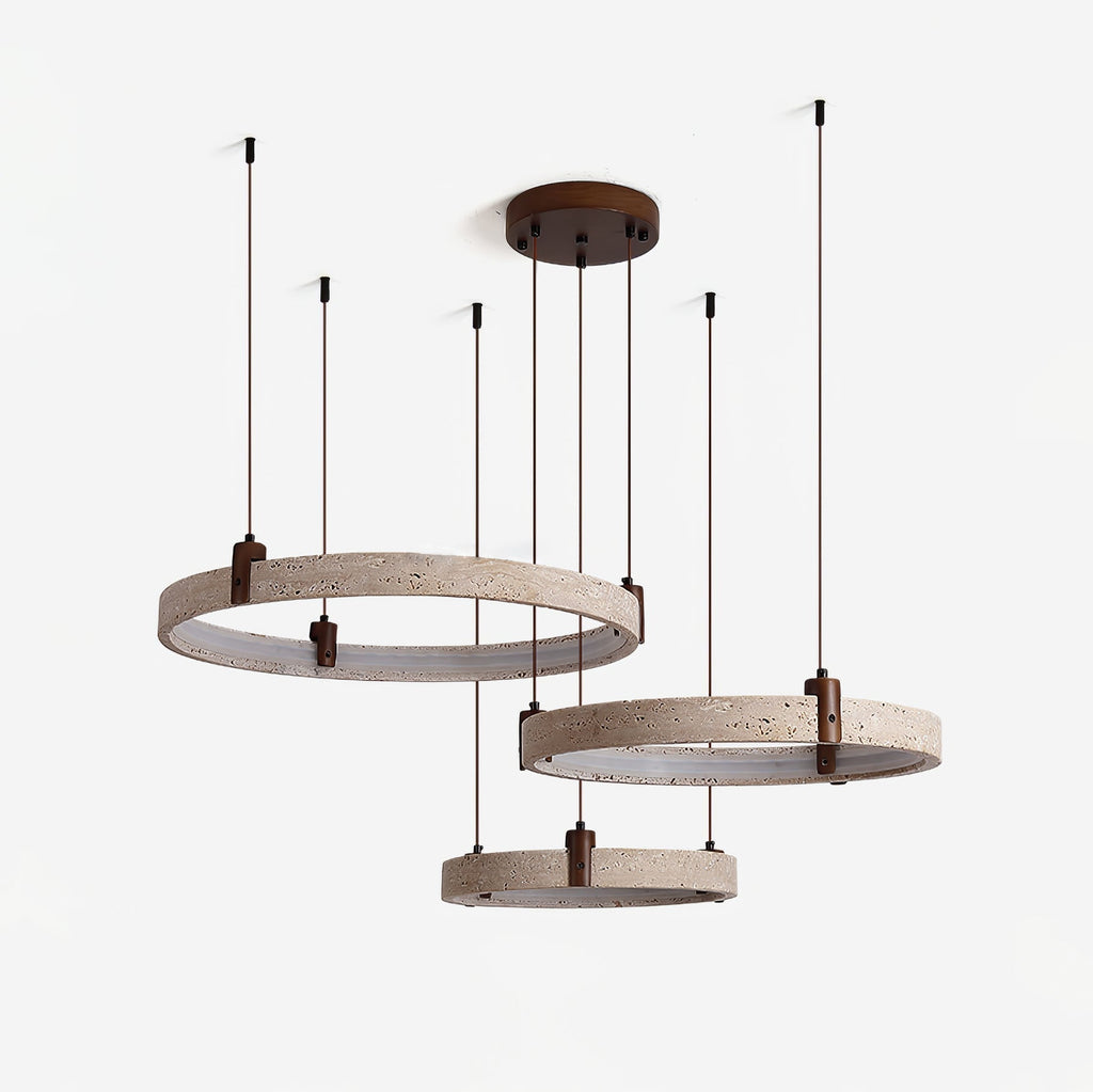 Orvinir Travertine Chandelier