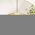 Vera Travertine Pendant Light