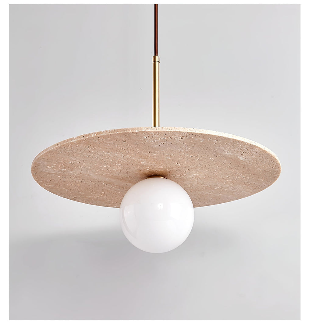 Vera Travertine Pendant Light