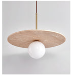 Vera Travertine Pendant Light