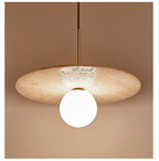 Vera Travertine Pendant Light