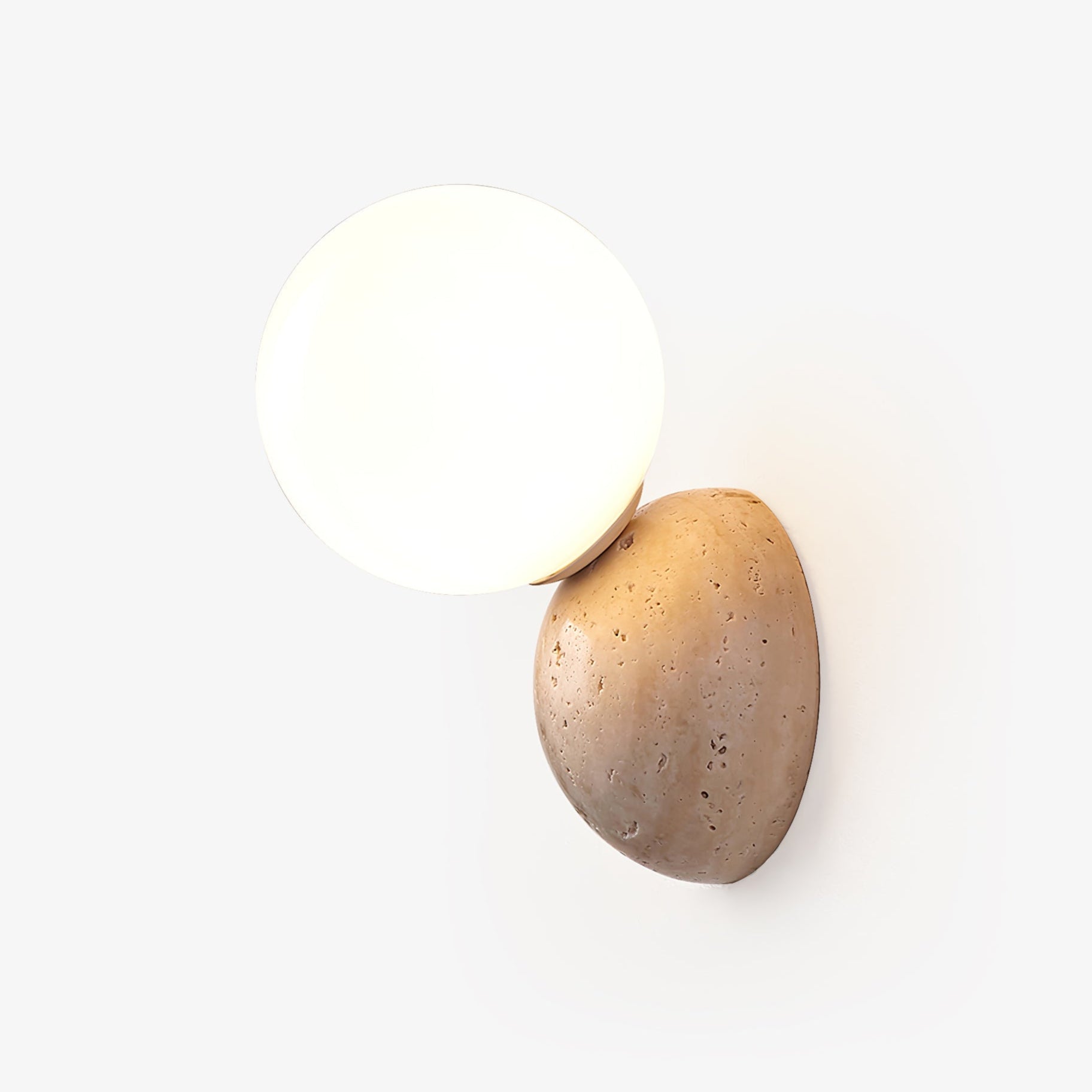Cethair Travertine Wall Light