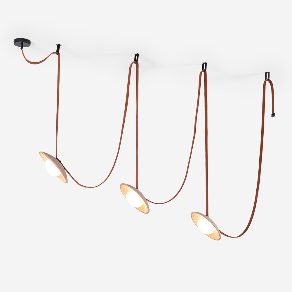Ritta Chandelier Travertine Multi-Pendant