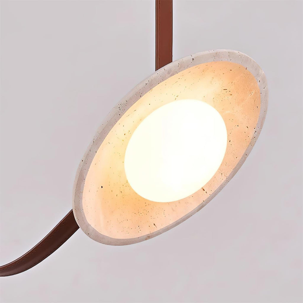 Ritta Chandelier Travertine Multi-Pendant