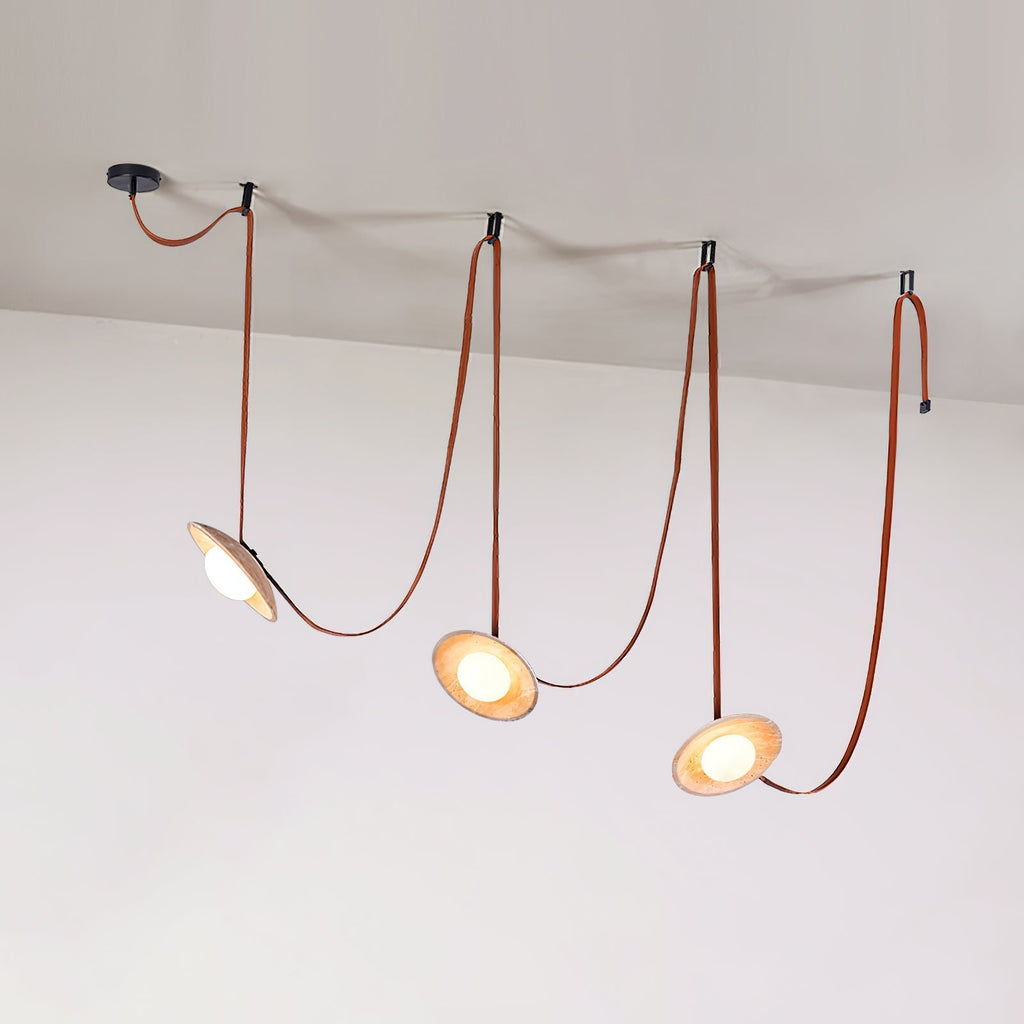 Ritta Chandelier Travertine Multi-Pendant