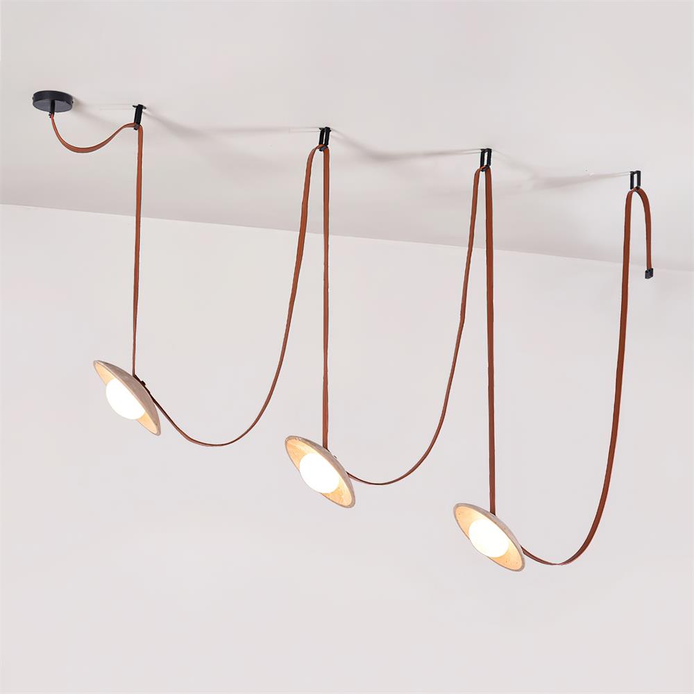 Ritta Chandelier Travertine Multi-Pendant