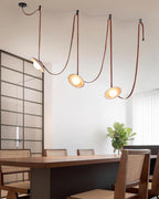 Ritta Chandelier Travertine Multi-Pendant