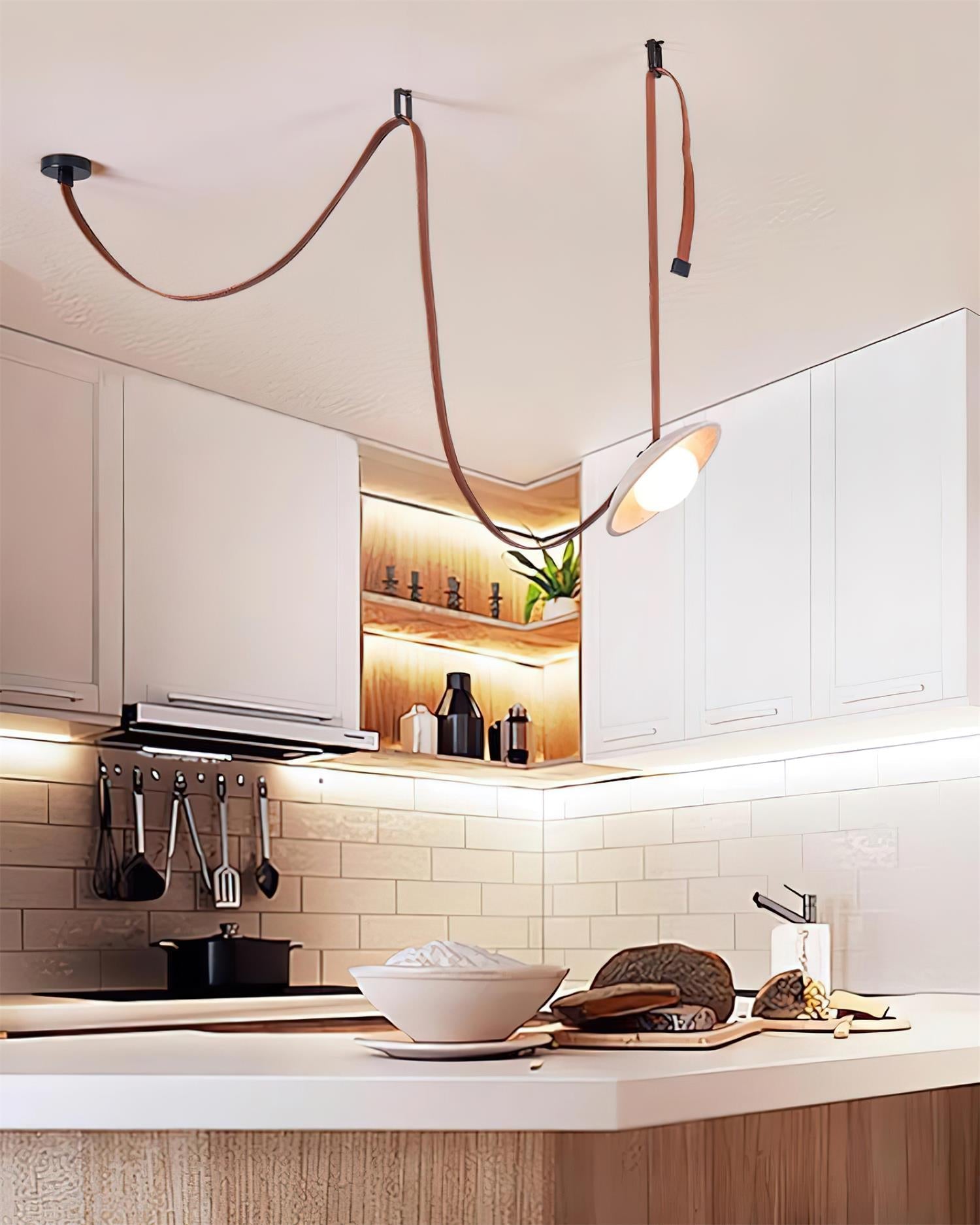 Ritta Chandelier Travertine Multi-Pendant