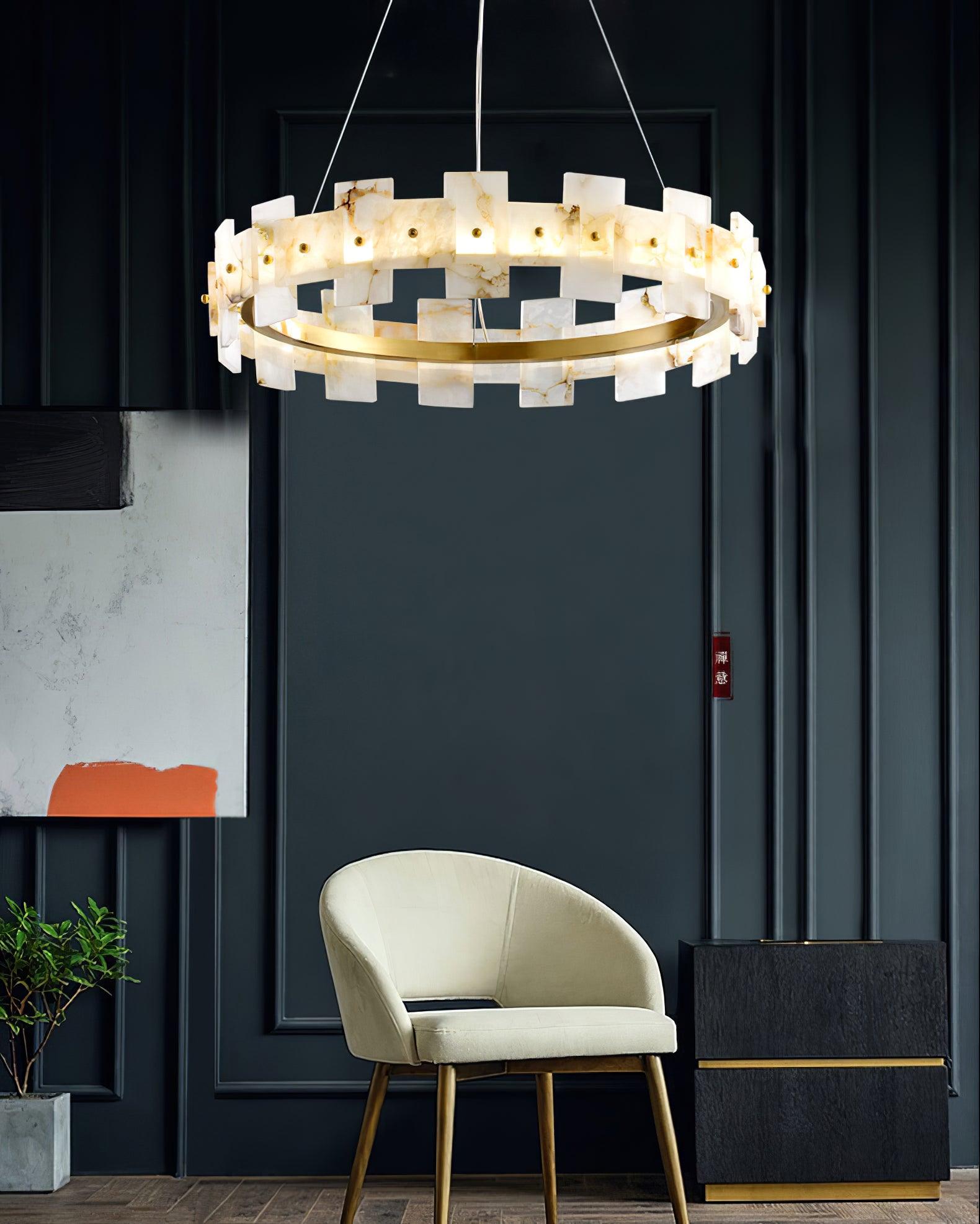 Casolarae Alabaster Chandelier