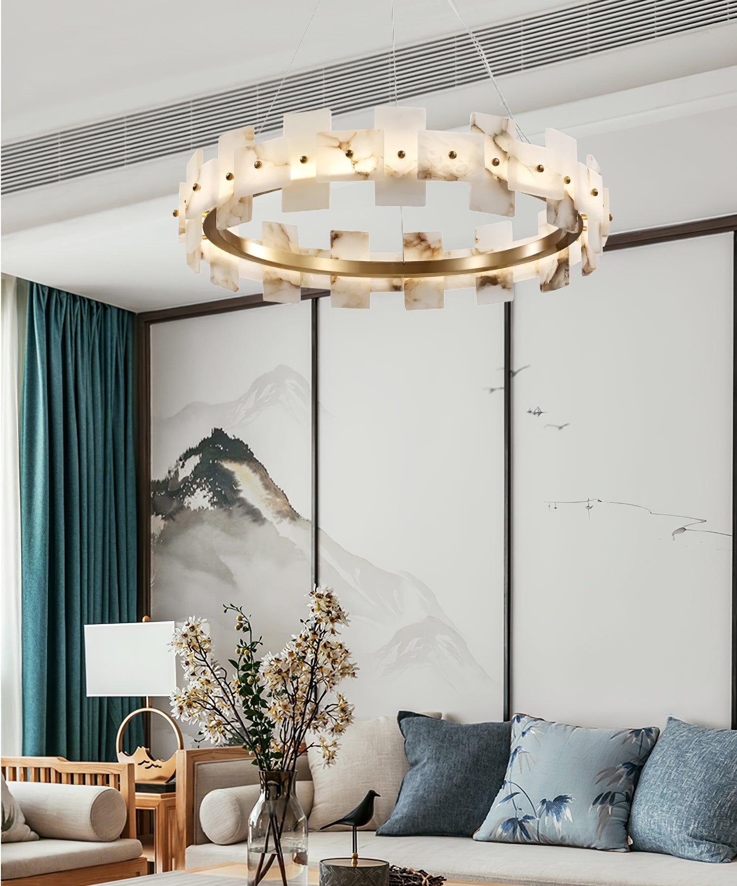 Casolarae Alabaster Chandelier