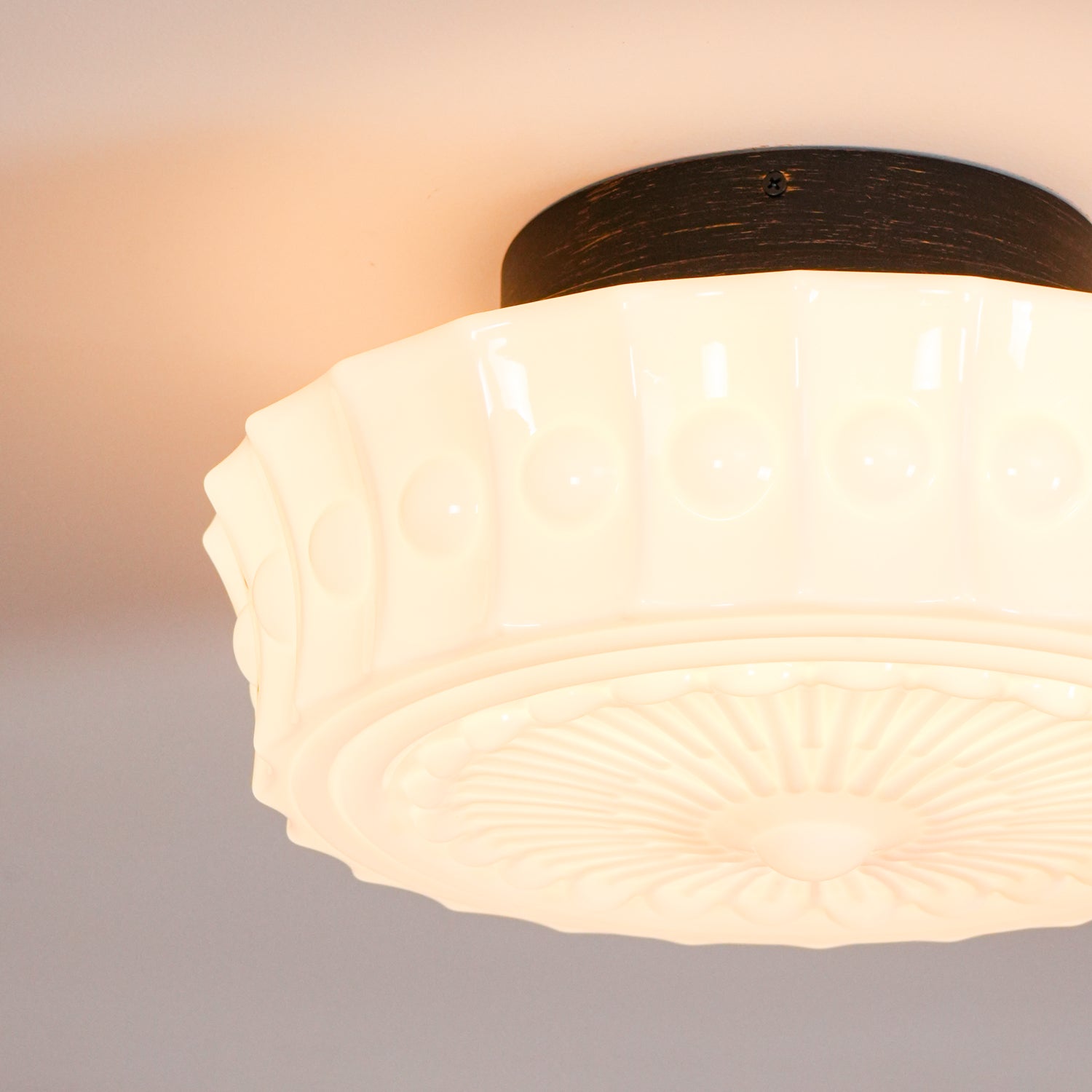 Elena Glass Ceiling Light