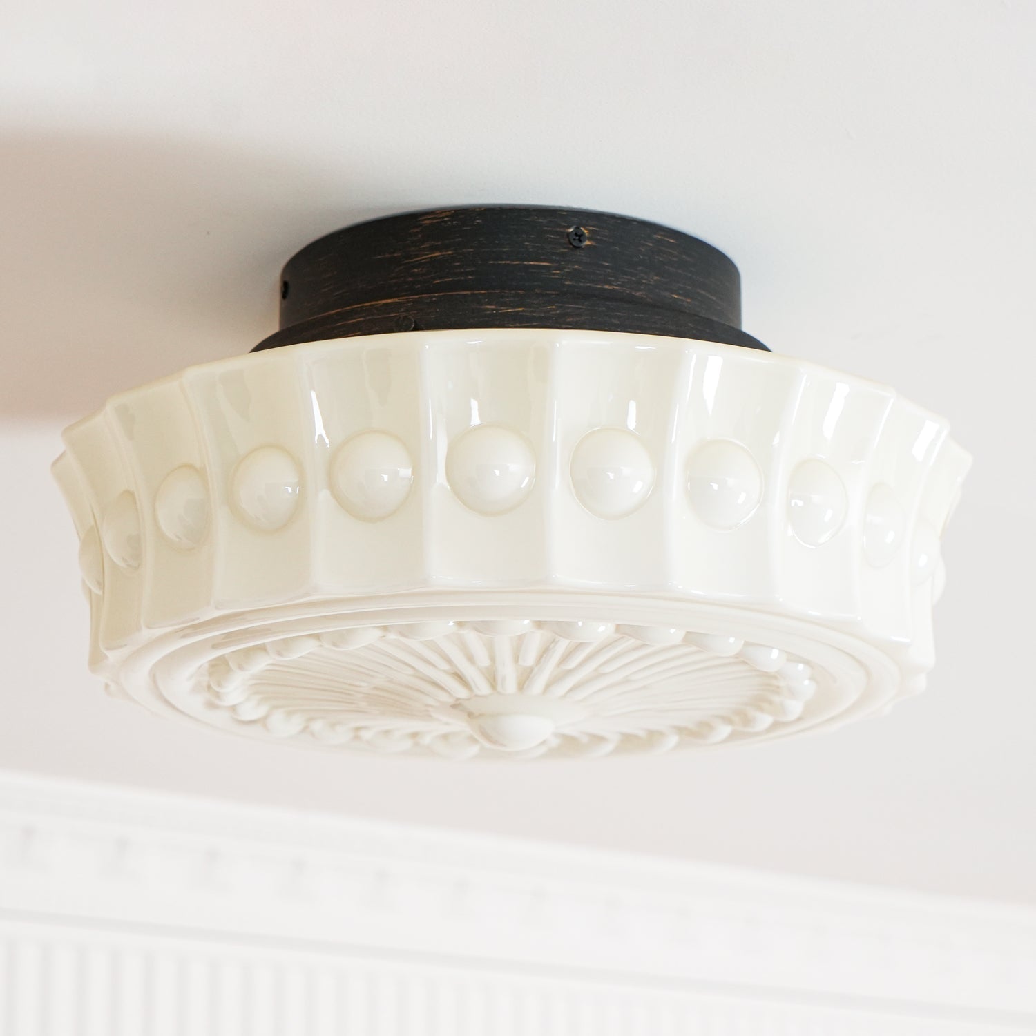 Elena Glass Ceiling Light