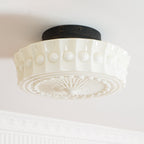 Elena Glass Ceiling Light