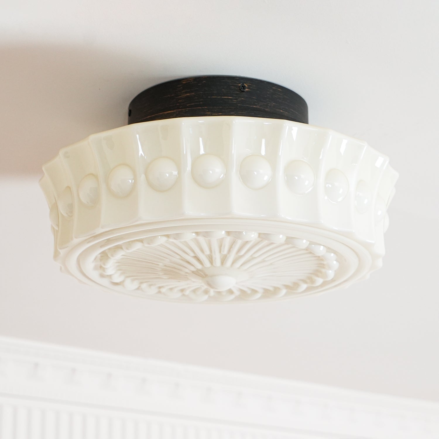 Elena Glass Ceiling Light