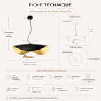 Jexie Ceiling Light Feuille Modern Living Room Bedroom