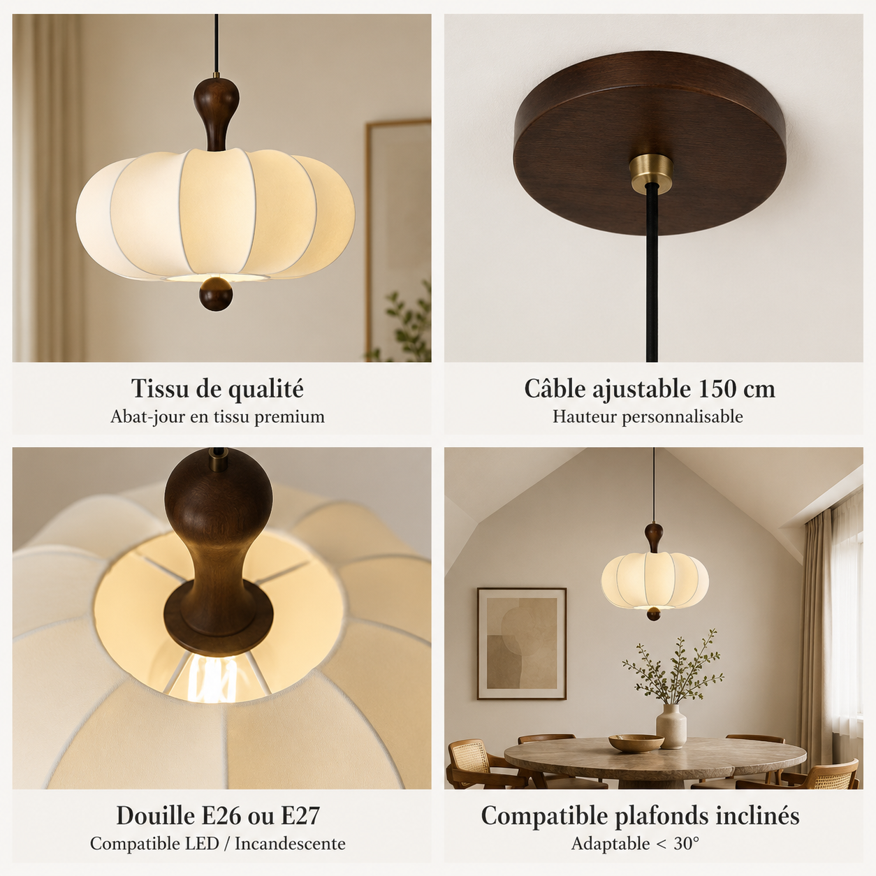 Jovian Pendant Light Sculptée