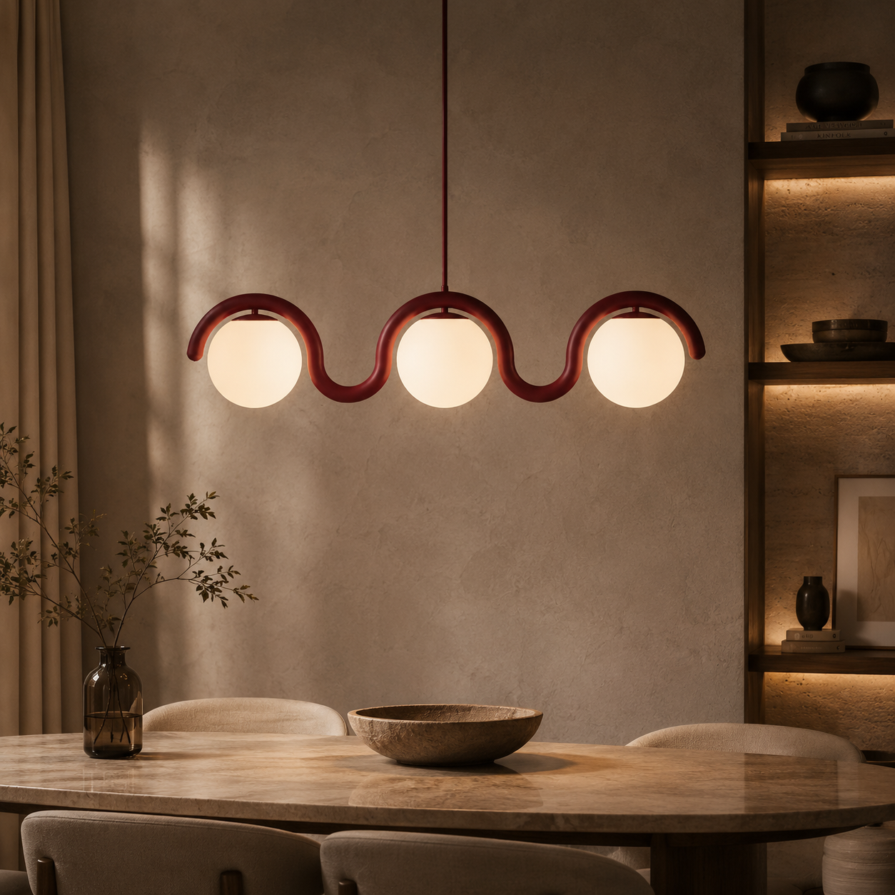 Uvanda Chandelier Linéaire