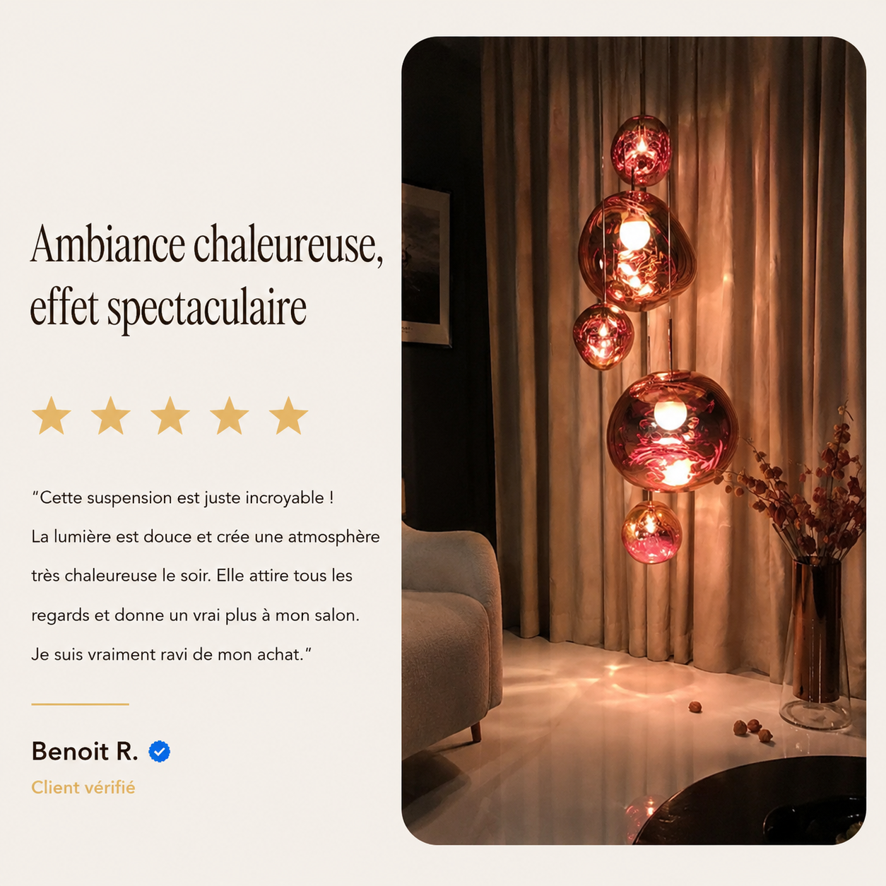 Milo Pendant Light Modern Coloré Irregular