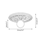 Cyrus Vintage Ceiling Light Farmhouse