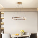 Lumae Ring Travertine Pendant Light