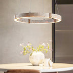 Lumae Ring Travertine Pendant Light