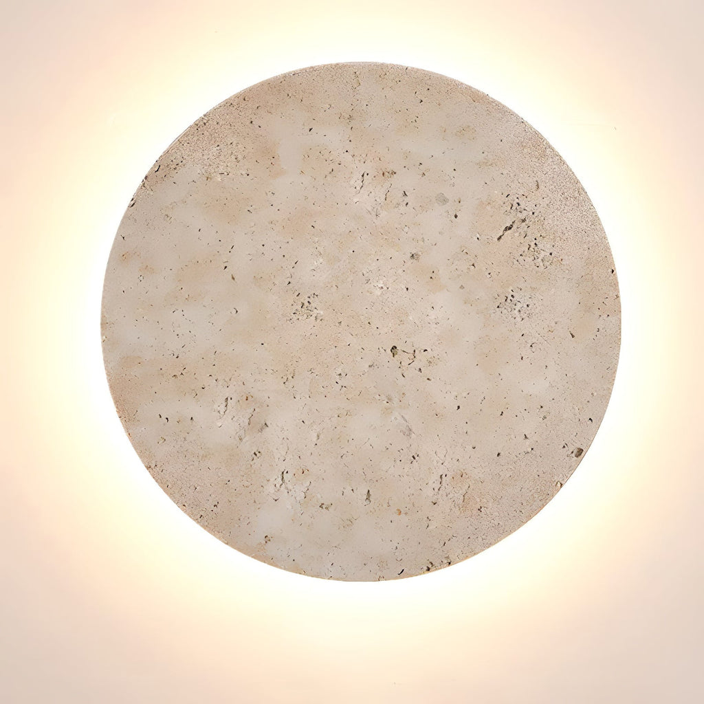 Aurzoren Minimalist Travertine Wall Light