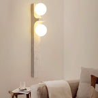 Umiren  Travertine Wall Light