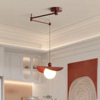 Pendant Lamp Tiffany Glass Floral Shade Art