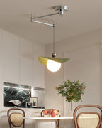 Pendant Lamp Tiffany Glass Floral Shade Art
