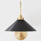 Helena Vintage Indoor Wall Lamp Brass
