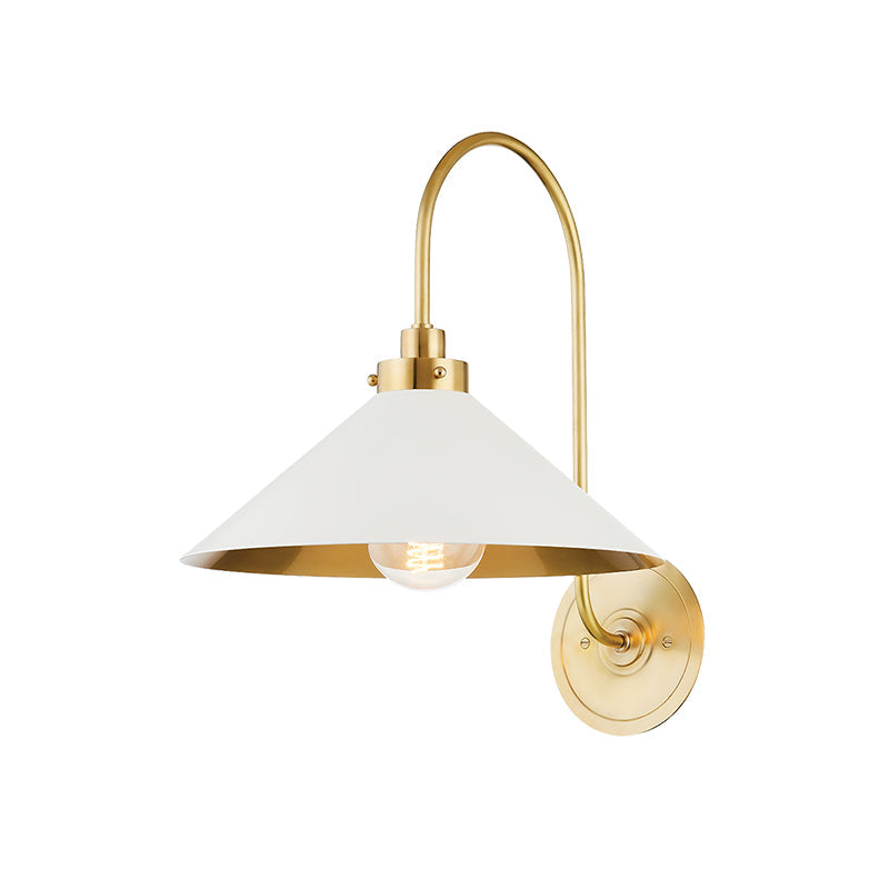 Helena Vintage Indoor Wall Lamp Brass