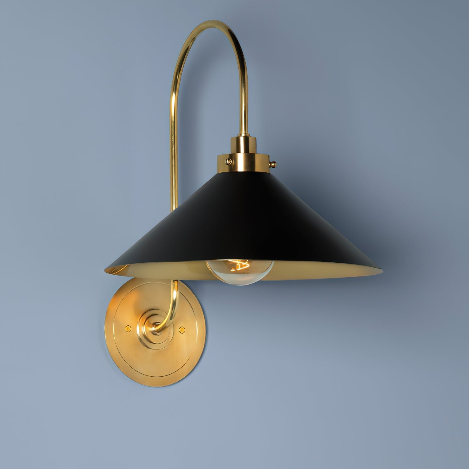 Helena Vintage Indoor Wall Lamp Brass