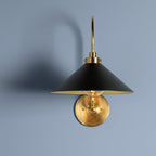 Helena Vintage Indoor Wall Lamp Brass