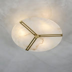 Aveline Alabaster Flush Mount Ceiling Light