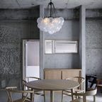 Fayne Glass Globe Pendant Light Bubble