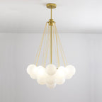 Fayne Glass Globe Pendant Light Bubble