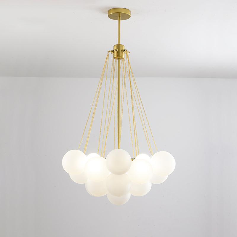 Fayne Glass Globe Pendant Light Bubble