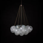 Fayne Glass Globe Pendant Light Bubble
