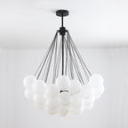 Fayne Glass Globe Pendant Light Bubble