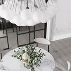 Fayne Glass Globe Pendant Light Bubble