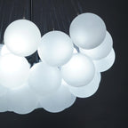 Fayne Glass Globe Pendant Light Bubble